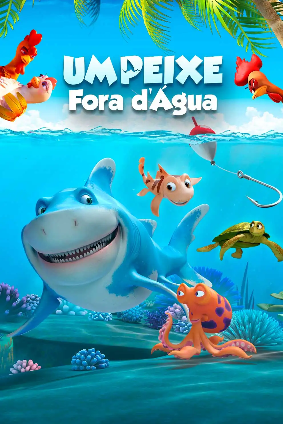 conteúdo infantil peixe fora d’água